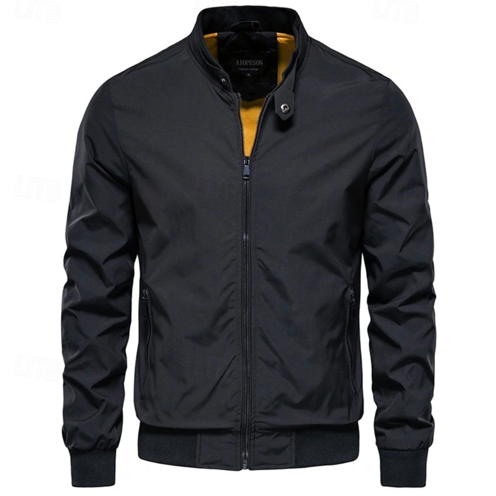 Men’s Lightweight Windbreaker Jacket – Perfect for Spring & Fall